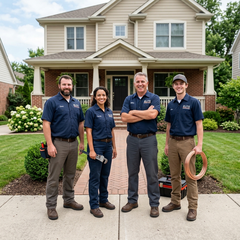 Prestige Plumbing Company team in Mesa, Arizona
